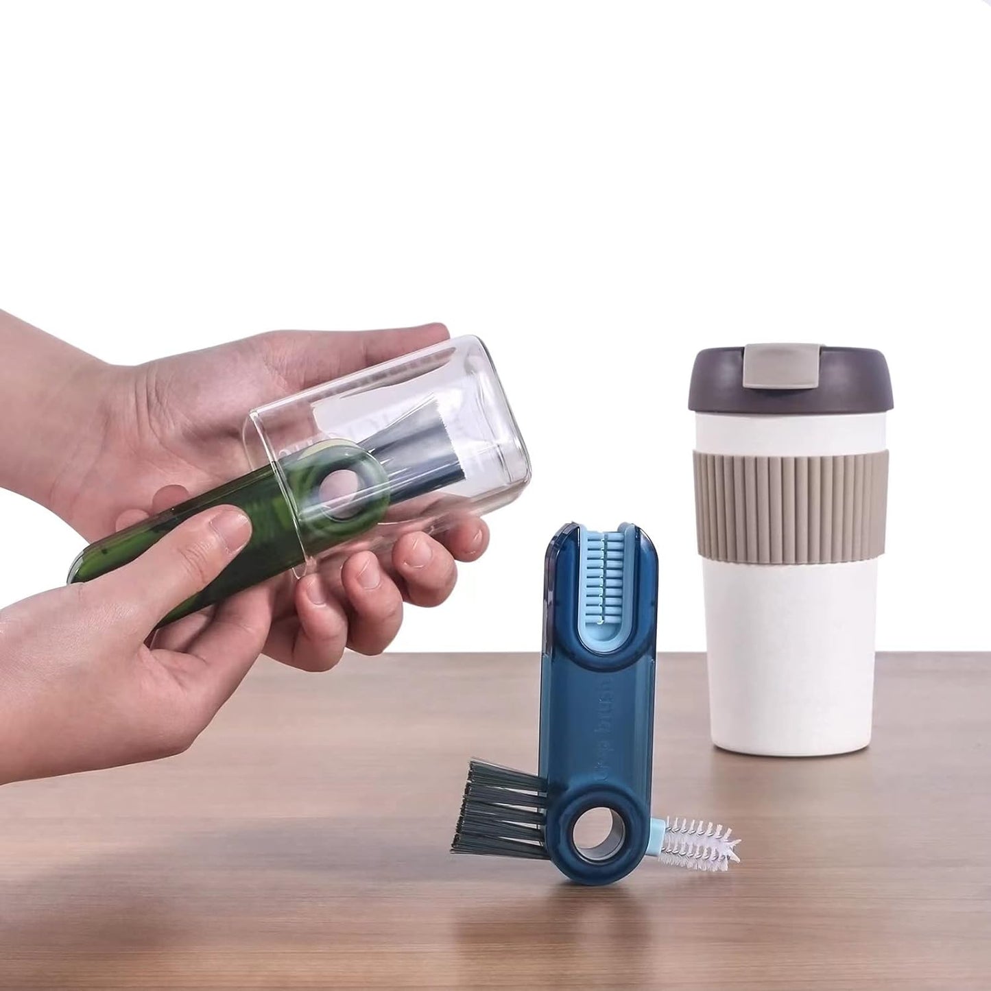 3 in 1 Cup Lid Gap Cleaning Brush Set, Multifunctional Insulation Bottle Cleaning Tools