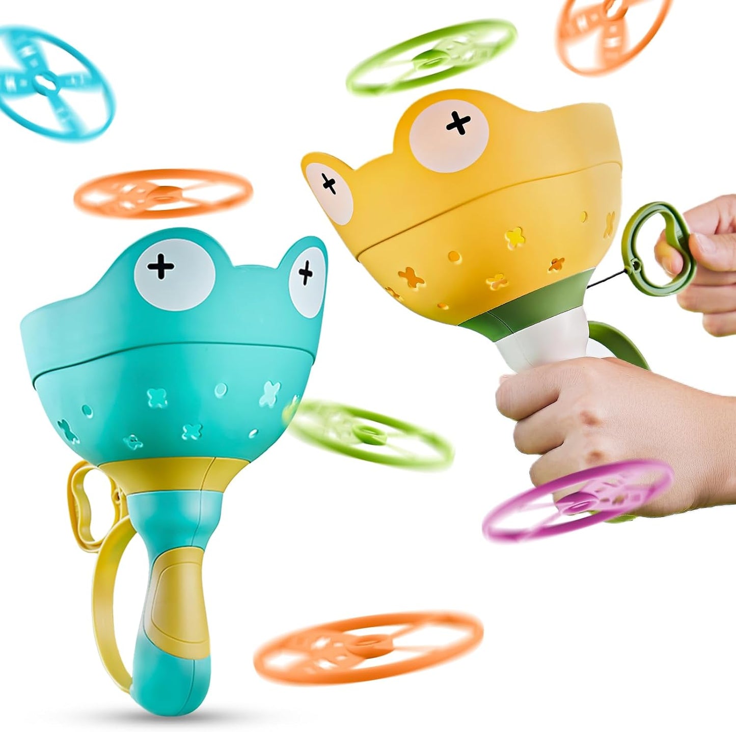 Outside Toys for Kids Ages 4-8 - Manual Capture Catching Game - Toddler Chasing Toy for Boys & Girls, Ages 3-7 - Outdoor Fun Family Games