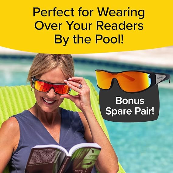 BattleVision Wrap Arounds HD Polarized Sunglasses