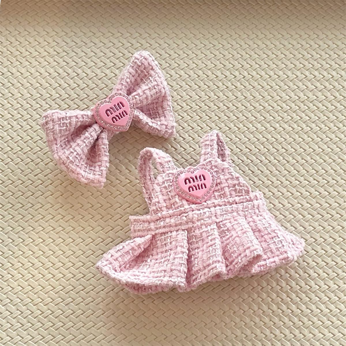 17cm Doll Clothes Set & Outfit Set for 17cm Dolls - Premium Fashion Dresses with Accessories, Luxury Chic Doll Clothing & Style Bundle,Just Clothes(Style E)